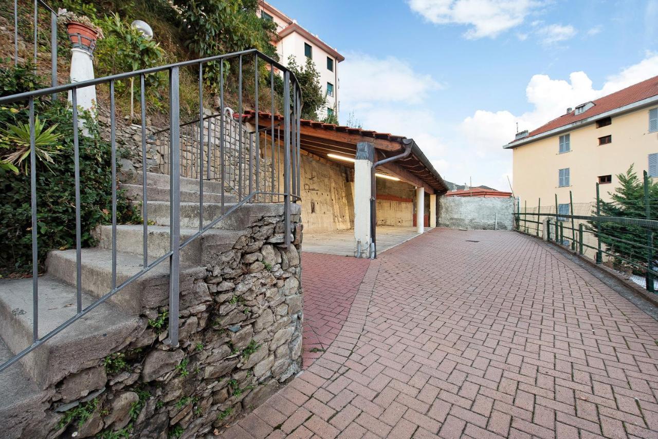 Trilocale In Villa Vista Mare Apt 3 Varazze Kültér fotó
